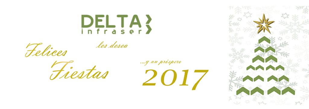 DELTA infraser les desea felices fiestas